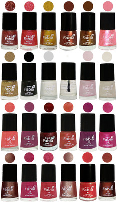 

Fabia Shiny and Modern Glitter Nail Polish Combo2111201858 Jerry Wine-Jerry Pink-Jerry Golden-Light Jerry Coffee-Dark Golden-Jerry Peach-Light Golden-Black-White-Top Coat-Lychee-Light Cream-Light Peach-Dark Cherry Blossom-Brick Red-Dark Peach-Shock Pink-P