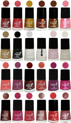 

Fabia Shiny and Modern Glitter Nail Polish Combo2111201840 Jerry Wine-Jerry Pink-Jerry Golden-Light Jerry Coffee-Dark Golden-Jerry Peach-Light Golden-Black-White-Top Coat-Lychee-Light Cream-Light Peach-Dark Cherry Blossom-Brick Red-Dark Peach-Shock Pink-P