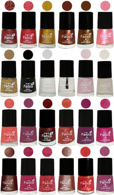 

Fabia Shiny and Modern Glitter Nail Polish Combo2111201851 Jerry Wine-Jerry Pink-Jerry Golden-Light Jerry Coffee-Dark Golden-Jerry Peach-Light Golden-Black-White-Top Coat-Lychee-Light Cream-Light Peach-Dark Cherry Blossom-Brick Red-Dark Peach-Shock Pink-P