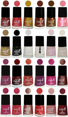 

Fabia Shiny and Modern Glitter Nail Polish Combo2111201881 Jerry Wine-Jerry Pink-Jerry Golden-Light Jerry Coffee-Dark Golden-Jerry Peach-Light Golden-Black-White-Top Coat-Lychee-Light Cream-Dark Cherry Blossom-Brick Red-Dark Peach-Shock Pink-Pink-Light Co