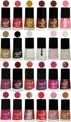

Fabia Shiny and Modern Glitter Nail Polish Combo2111201878 Jerry Wine-Jerry Pink-Jerry Golden-Light Jerry Coffee-Dark Golden-Jerry Peach-Light Golden-Black-White-Top Coat-Lychee-Light Cream-Dark Cherry Blossom-Brick Red-Dark Peach-Shock Pink-Pink-Light Co
