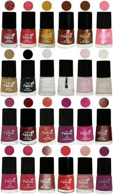 

Fabia Shiny and Modern Glitter Nail Polish Combo2111201897 Jerry Wine-Jerry Pink-Jerry Golden-Light Jerry Coffee-Dark Golden-Jerry Peach-Light Golden-Black-White-Top Coat-Lychee-Light Cream-Dark Cherry Blossom-Brick Red-Dark Peach-Shock Pink-Pink-Light Co