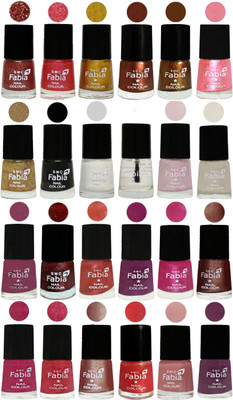 

Fabia Shiny and Modern Glitter Nail Polish Combo2111201895 Jerry Wine-Jerry Pink-Jerry Golden-Light Jerry Coffee-Dark Golden-Jerry Peach-Light Golden-Black-White-Top Coat-Lychee-Light Cream-Dark Cherry Blossom-Brick Red-Dark Peach-Shock Pink-Pink-Light Co