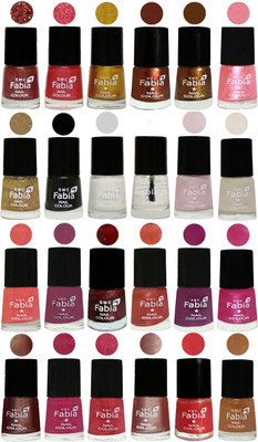 

Fabia Shiny and Modern Glitter Nail Polish Combo2111201846 Jerry Wine-Jerry Pink-Jerry Golden-Light Jerry Coffee-Dark Golden-Jerry Peach-Light Golden-Black-White-Top Coat-Lychee-Light Cream-Light Peach-Dark Cherry Blossom-Brick Red-Dark Peach-Shock Pink-P