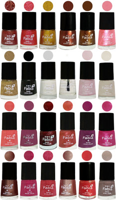 

Fabia Shiny and Modern Glitter Nail Polish Combo2111201841 Jerry Wine-Jerry Pink-Jerry Golden-Light Jerry Coffee-Dark Golden-Jerry Peach-Light Golden-Black-White-Top Coat-Lychee-Light Cream-Light Peach-Dark Cherry Blossom-Brick Red-Dark Peach-Shock Pink-P