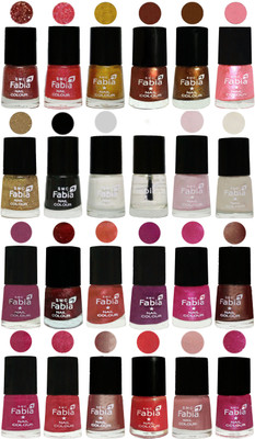 

Fabia Shiny and Modern Glitter Nail Polish Combo2111201877 Jerry Wine-Jerry Pink-Jerry Golden-Light Jerry Coffee-Dark Golden-Jerry Peach-Light Golden-Black-White-Top Coat-Lychee-Light Cream-Dark Cherry Blossom-Brick Red-Dark Peach-Shock Pink-Pink-Light Co