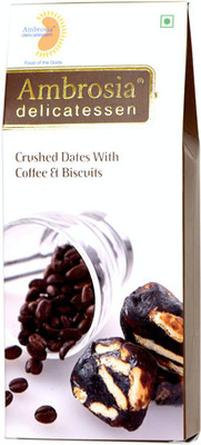 

AMBROSIA DELICATESSEN Crushed Dates with Coffee & Biscuits Dates(100 g, Box)