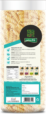 

NutraHi Quinoa Gluten Free Pasta 200g Fusilli Pasta(200 g)