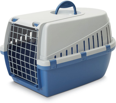

Savic Dark Grey Basket Pet Carrier(Suitable For Dog)