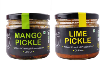 

ZAAIKA PREMIUM QUALITY MANGO PICKLE (PACK OF TWO) Mango Pickle(400 g, Pack of2)