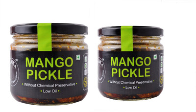 

ZAAIKA PREMIUM QUALITY MANGO AND LIME PICKLE (PACK OF TWO) Lime Pickle(400 g, Pack of2)