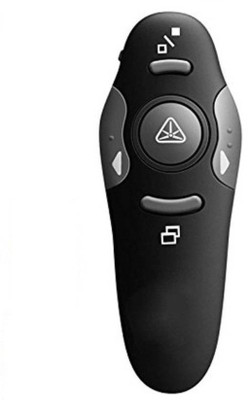 

Ni Hao Presentation Pointer Wireless Presenter Pen 2.4GHz Wireless USB PPT Controlor PowerPoint remote 24.5htz Presenter(Black)