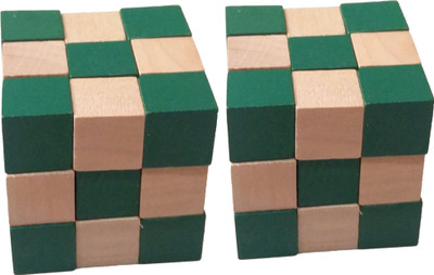 

Khadi Eco Basket Channapatna Wooden Snake Cube Buy 1 Get 1 FREE(1 Pieces)