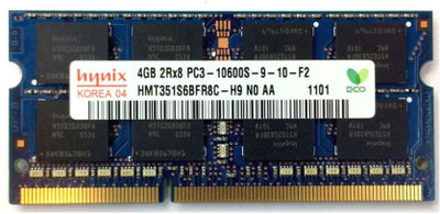 

Hynix 1333 Mhz DDR3 4 GB (Dual Channel) Laptop SDRAM (10600)(Blue)