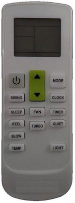 

Upix AC Remote Model No. 172, Compatible with Bluestar AC Model Remote Controller(White)