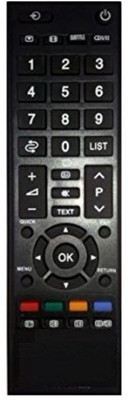 EHOP Best Quality LED, LCD, TV RMT32 Toshiba Remote Controller(Black)