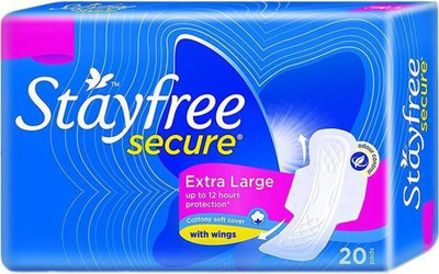 Stayfree Secure Sanitary Pad(Pack of 20)