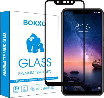 Boxxo Tempered Glass Guard for Mi Redmi Note 6 Pro(Pack of 1)