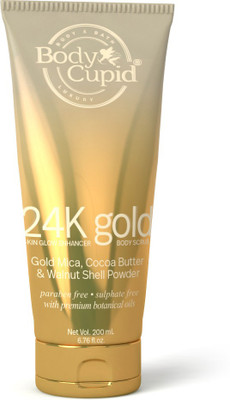 

Body Cupid 24 k Gold Body Scrub(200 ml)