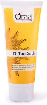 

Qraa D-Tan Scrub (Yellow) Scrub(100 g)