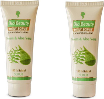 

BioBeauty Neem & Aloevera scrub pack of 2 Scrub(60 ml)