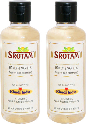 

Srotam Honey & Vanilla Shampoo ( Set of 2 Bottle)(420 ml)