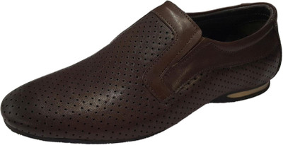

S T F STF-AL3339 Slip On For Men(Brown