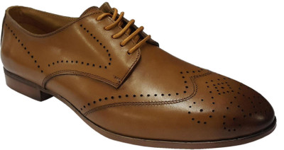 

S T F STF-AL3336 Derby For Men(Brown