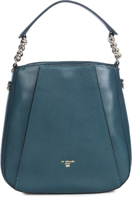 

Da Milano Women Casual Blue Leatherette Sling Bag