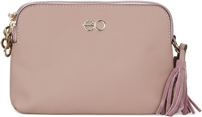 

E2O Women Casual Pink PU Sling Bag