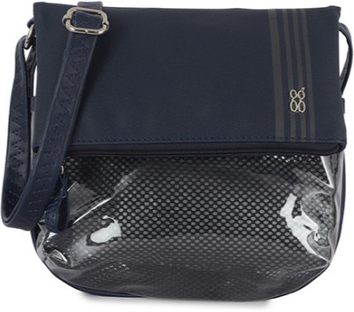 

Baggit Women Casual Blue PU Sling Bag