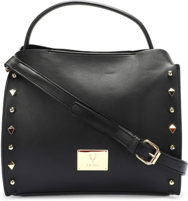 

Allen Solly Women Casual Black PU Sling Bag