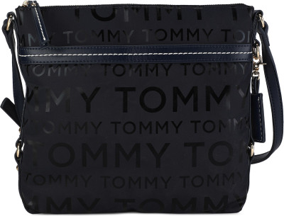 

Tommy Hilfiger Women Casual Black, Blue Nylon Sling Bag
