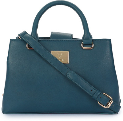 

Allen Solly Women Casual Blue PU Hand-held Bag