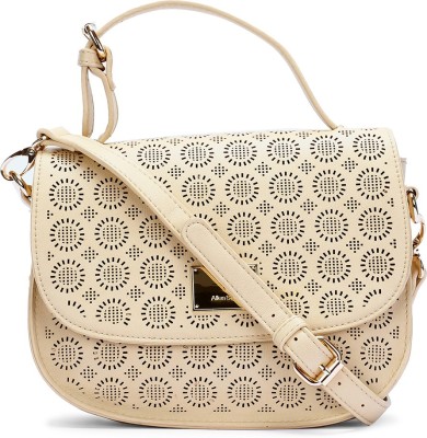 

Allen Solly Women Casual Beige PU Sling Bag