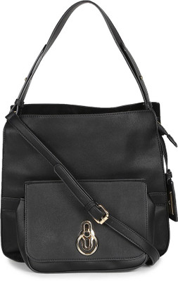 

Allen Solly Women Casual Black PU Sling Bag