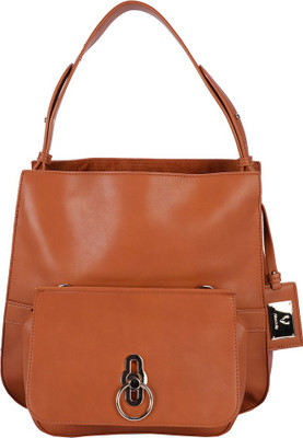 Allen Solly Women Casual Brown PU Hand-held Bag