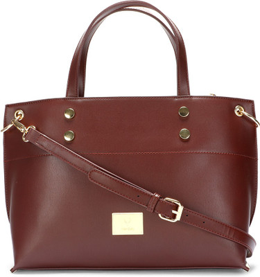 

Allen Solly Women Casual Maroon PU Hand-held Bag