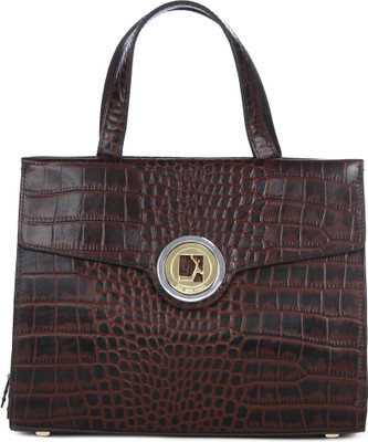 

Da Milano Women Casual Brown Leatherette Sling Bag