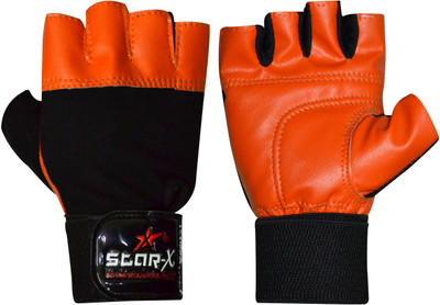 

Star X Sports Gloves Gym & Fitness Gloves (, Black, Multicolor