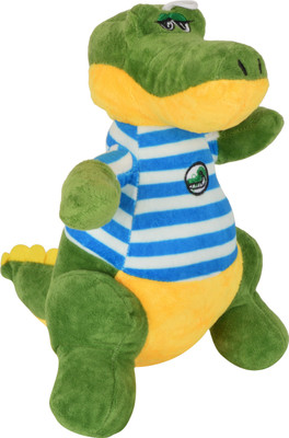 

Deals India Hot stuffed toy cute vertical crocodile wearing clothes custom plush toy (30 cm) - 35 cm(Multicolor)