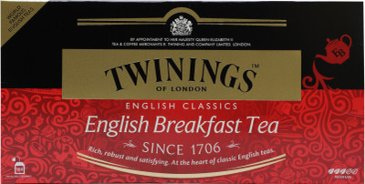 

Twinings English Breakfast Tea Bags(100, Box)