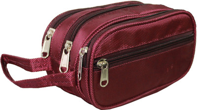 

Best Bags Large size Triple Section Shaving bag Multipupose bag Travel Shaving Bag(Purple)