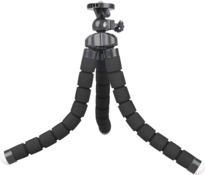 

BUY SURETY GOOD QUALITY Phone Tripod,Portable and Adjustable Camera Stand Holder Tripod(Black, Supports Up to 1000)