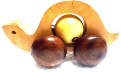 

Craftatoz Tortoise Toy(Brown)