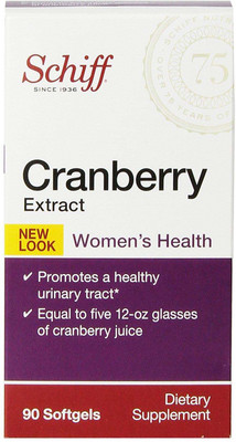 

schiff Cranberry Extract, Women's Health Dietary Supplement - 90 Softgels(90 No)