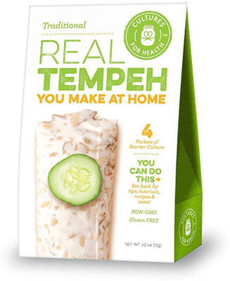 

Cultures For Health Real Tempeh Starter Culture Traditional -- 4 Packets(12 g)