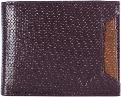 

Vener Fabica Men Maroon Genuine Leather Wallet(7 Card Slots), Brown