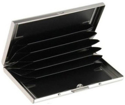 

INDOSON Men Multicolor Aluminium Card Holder(6 Card Slots), Multicolor;red;silver