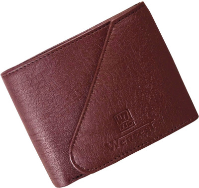 

Wenzest Men Brown Artificial Leather Wallet(3 Card Slots)